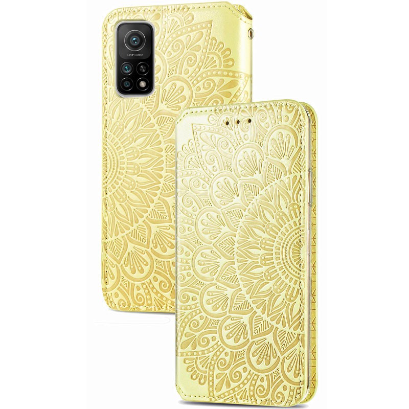 Книжка GETMAN Mandala для Xiaomi Mi 10T/Mi 10T Pro жовта-1