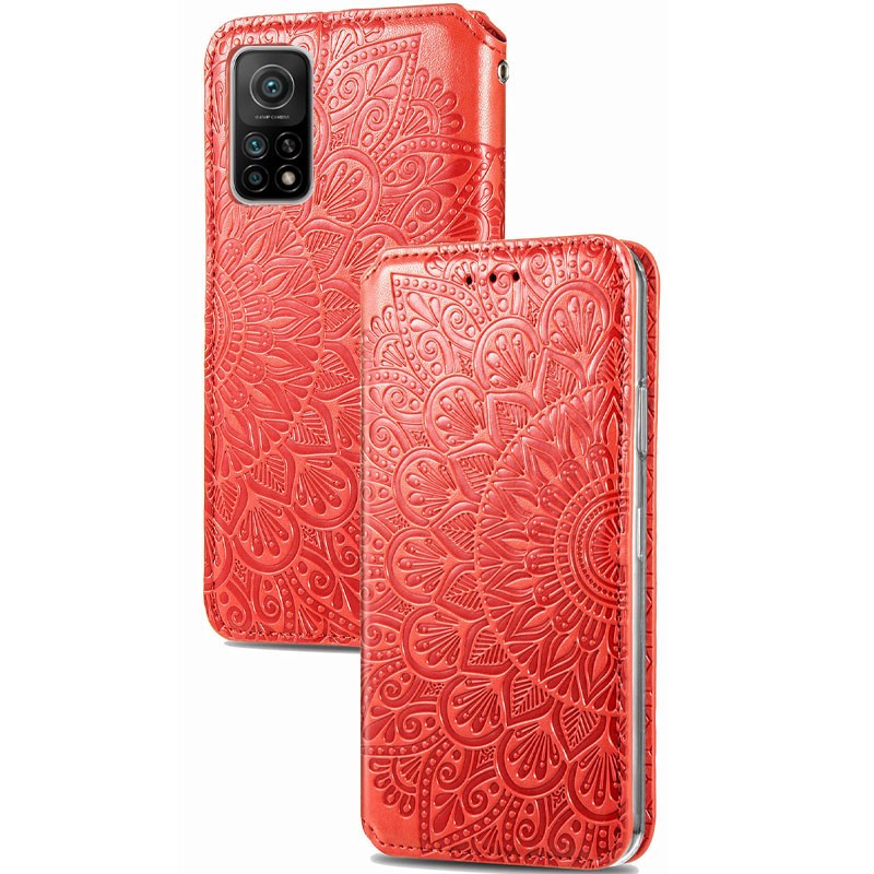 Книжка GETMAN Mandala для Xiaomi Mi 10T/Mi 10T Pro червона-1