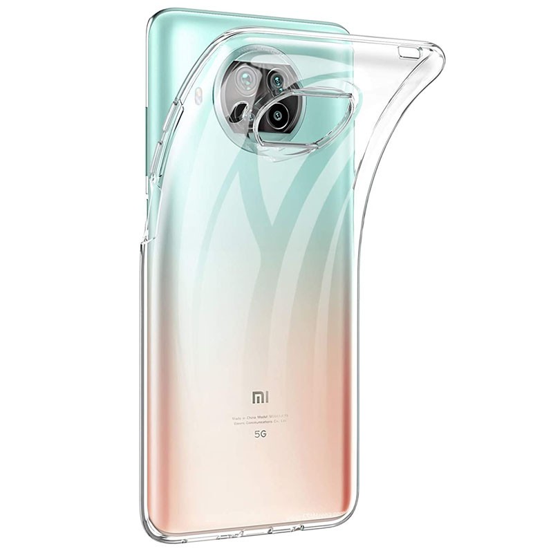 Накладка Epic Transparent 1,0mm для Xiaomi Mi 10T Lite  прозорий силікон-0