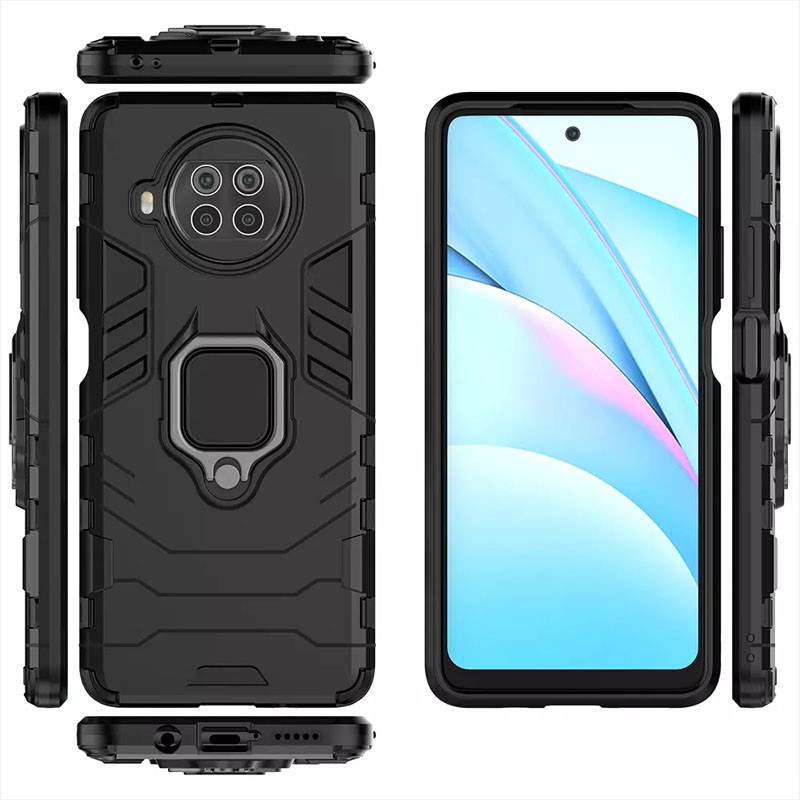 Накладка Armor 2.0 для Xiaomi Mi 10T Lite / Note 9 Pro 5G чорна-0