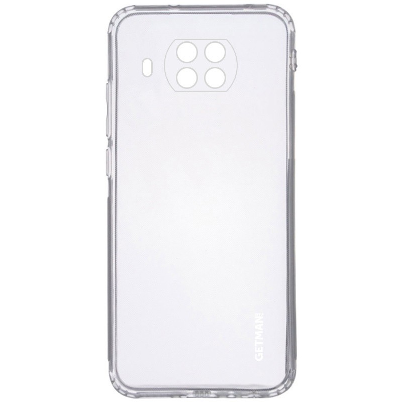 Накладка GETMAN Clear 1,0 mm для Xiaomi Mi 10T Lite прозорий силікон-0