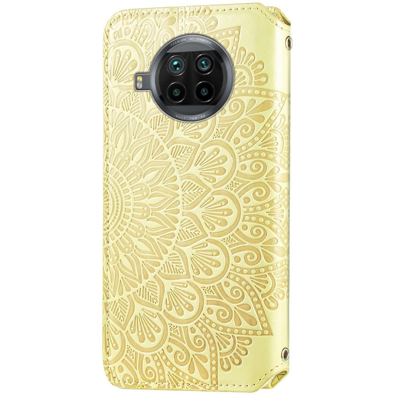 Книжка GETMAN Mandala для Xiaomi Mi 10T Lite жовта-1