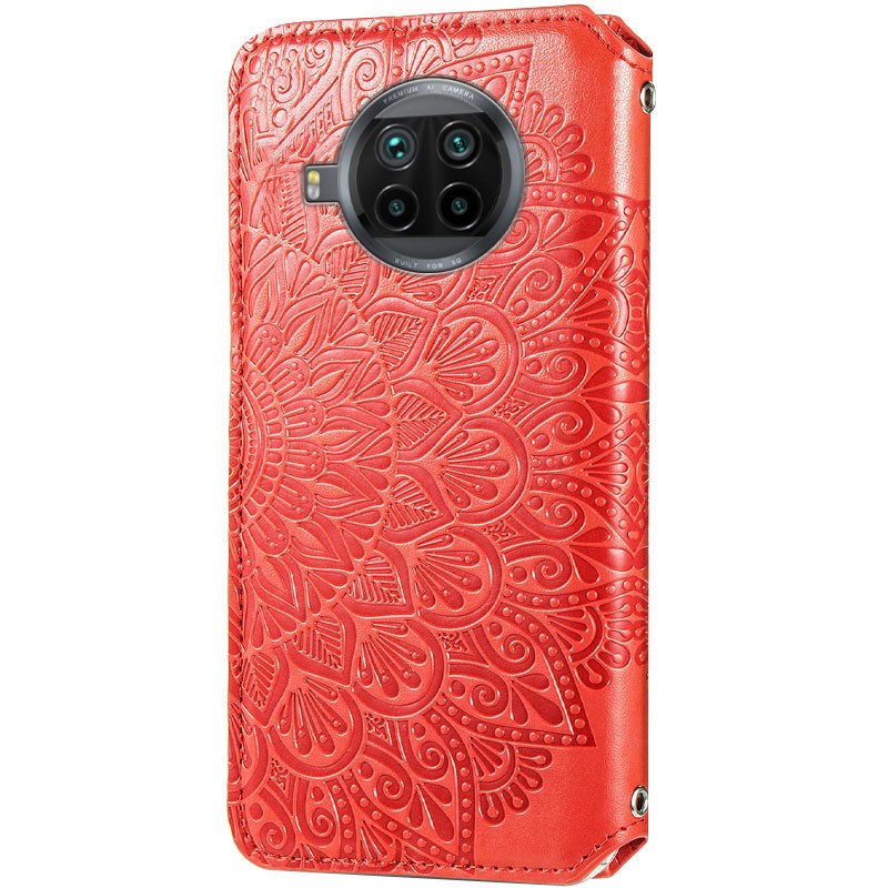 Книжка GETMAN Mandala для Xiaomi Mi 10T Lite червона-1