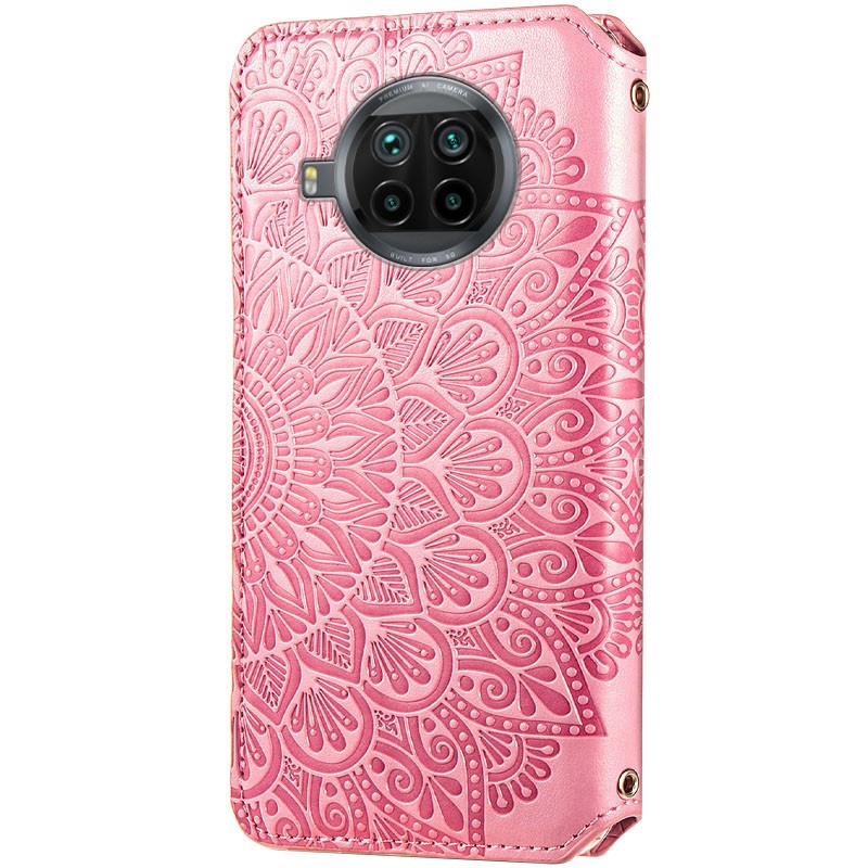 Книжка GETMAN Mandala для Xiaomi Mi 10T Lite рожева-1
