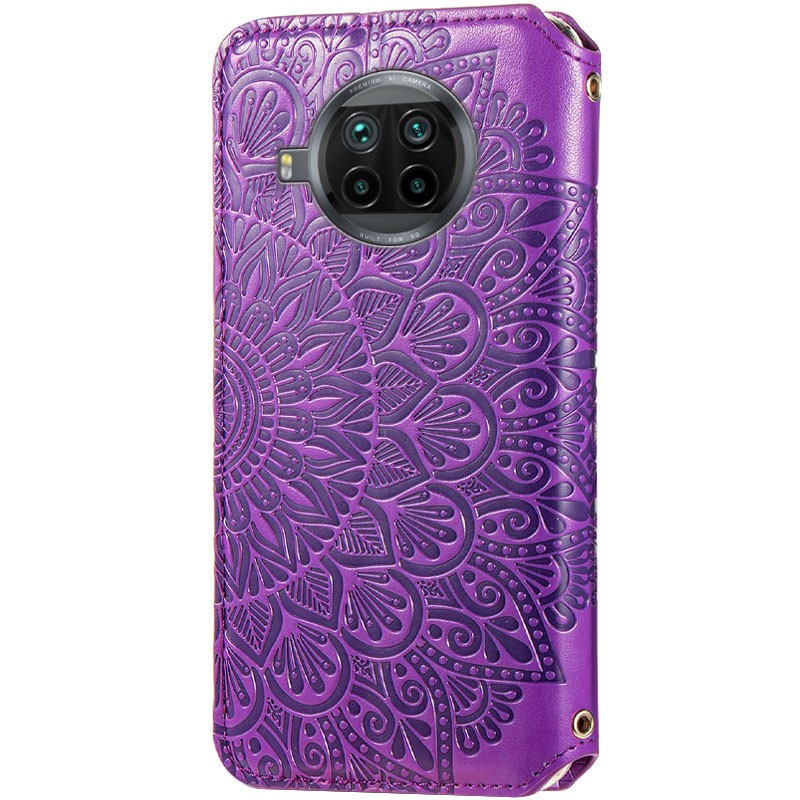 Книжка GETMAN Mandala для Xiaomi Mi 10T Lite фіолетова-1