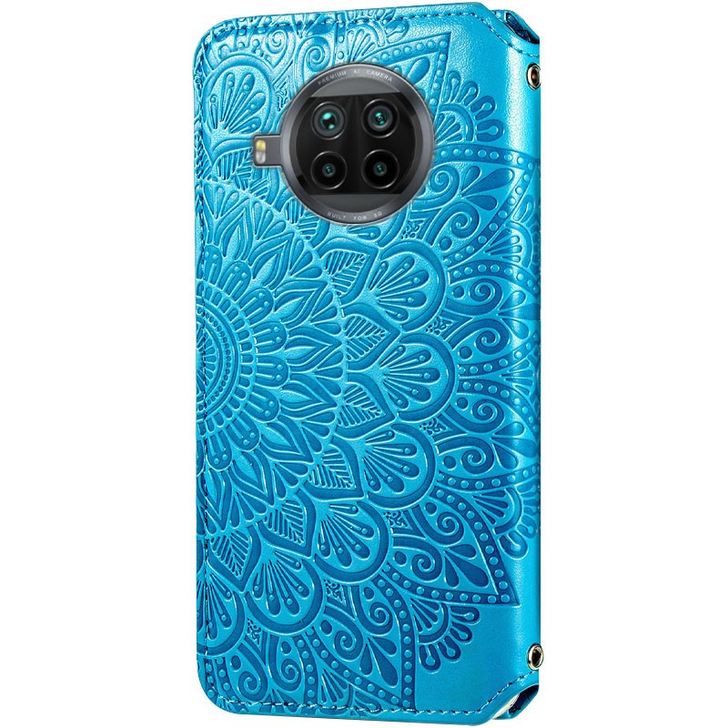 Книжка GETMAN Mandala для Xiaomi Mi 10T Lite синя-1