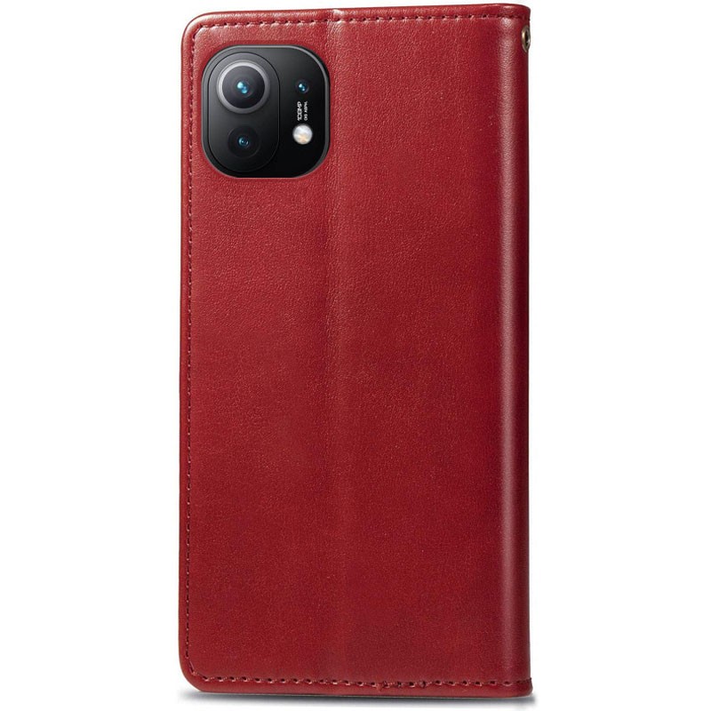 Книжка GETMAN Gallant для Xiaomi Mi 11 червона-1