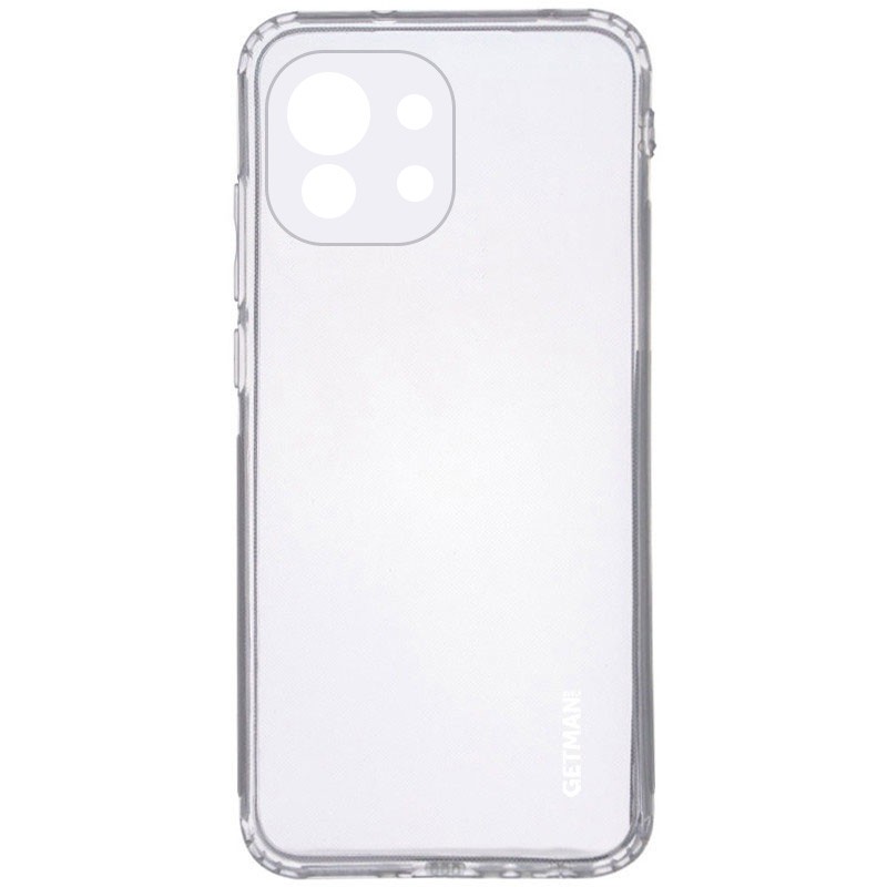 Накладка GETMAN Clear 1,0 mm для Xiaomi Mi 11 прозорий силікон-0