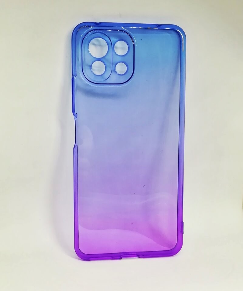 Накладка Gradient Design для Xiaomi Mi 11 Lite (blue/purple)-0