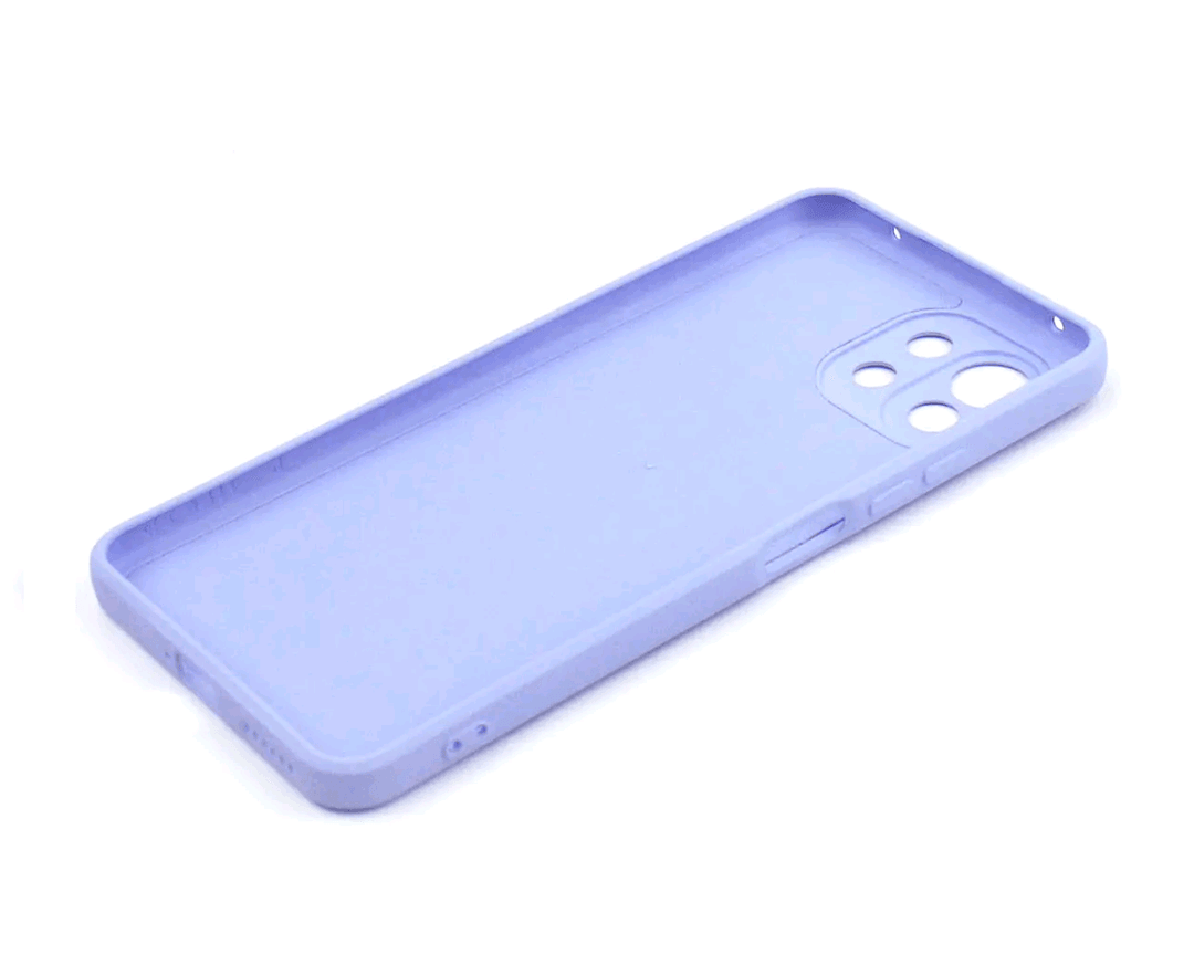 Накладка Silicone Cover full для Xiaomi Mi 11 Lite (Lilac)-1
