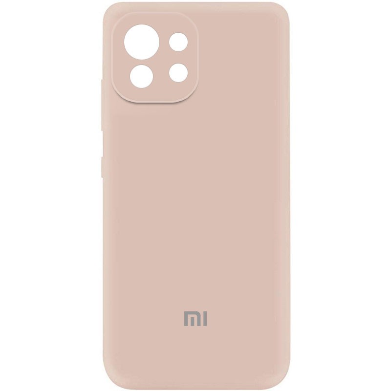 Silicone Cover My Color Full Camera (A) для Xiaomi Mi 11 Lite (Pink Sand)-0