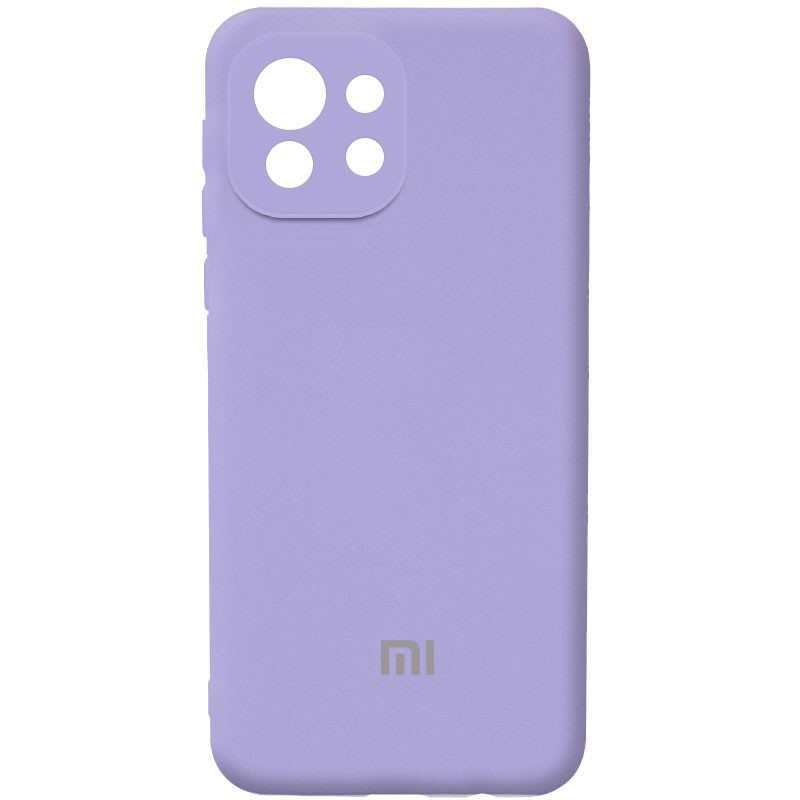 Silicone Cover Full Camera (AA) для Xiaomi Mi 11 Lite (Dasheen)-0