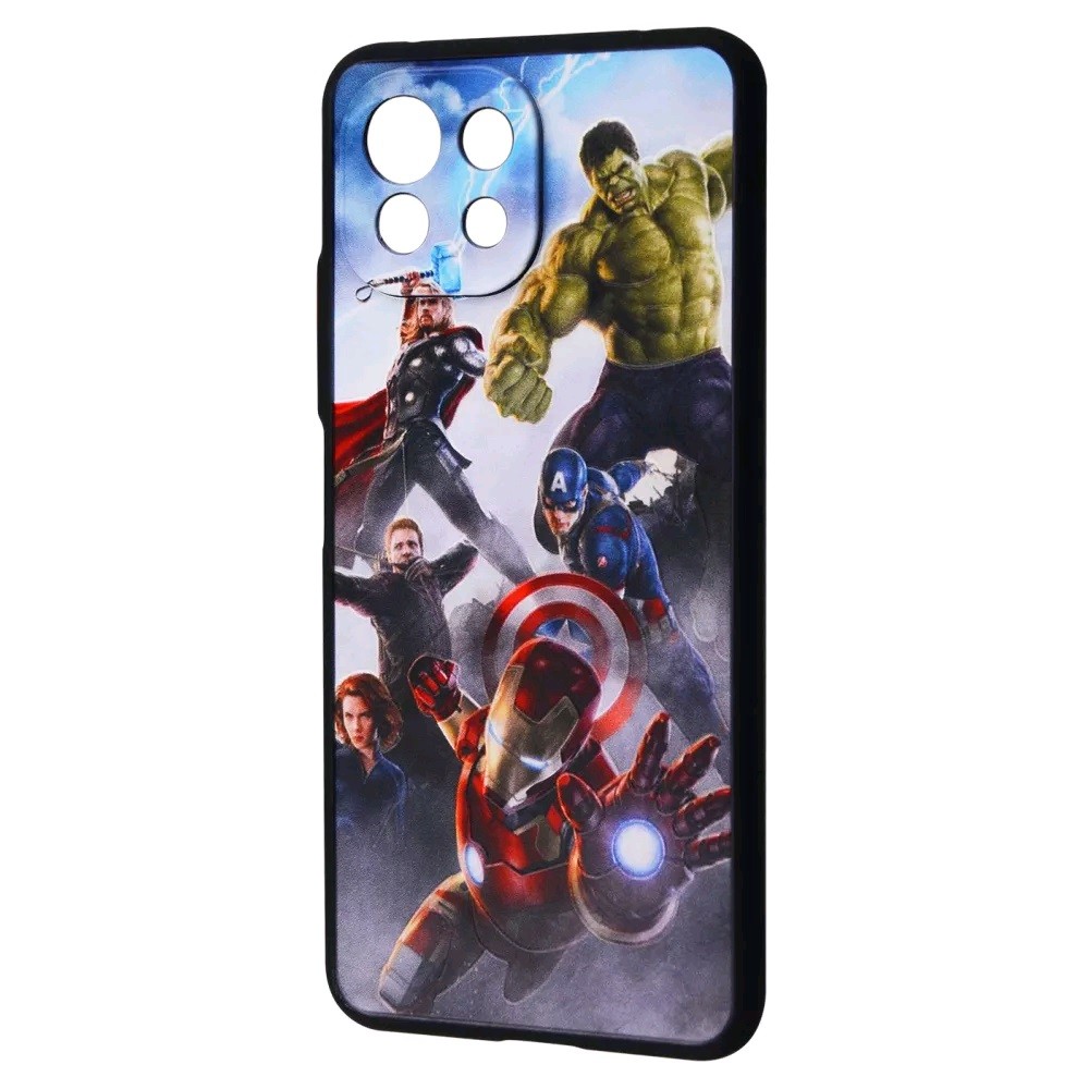 Накладка Game Heroes для Xiaomi Mi 11 lite персонажі Марвел-0