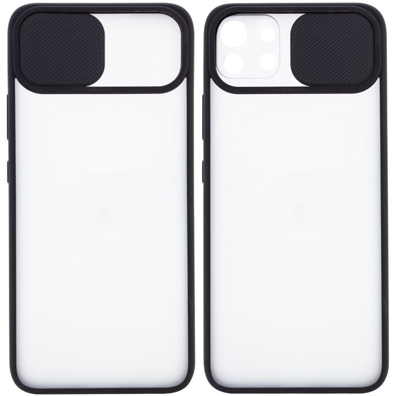 Накладка Camshield matte Ease TPU для Xiaomi Mi 11 Lite чорна-0