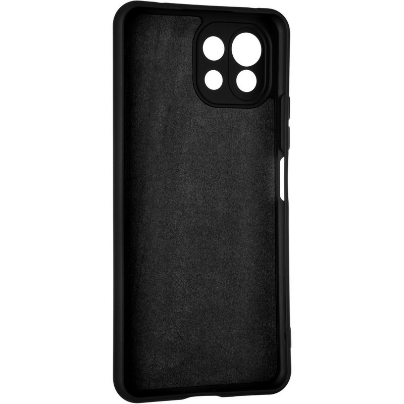 Silicone Cover Full Camera without Logo (A) для Xiaomi Mi 11 Lite  Black-1