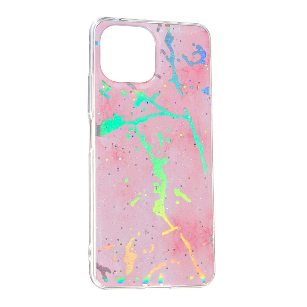 Накладка Marble для Xiaomi Mi 11 Lite Pink-0