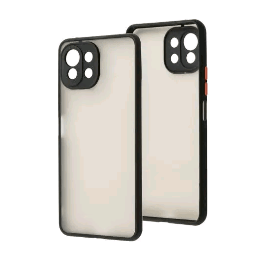 Накладка Totu Gingle Camera для Xiaomi Mi 11 Lite чорна-0