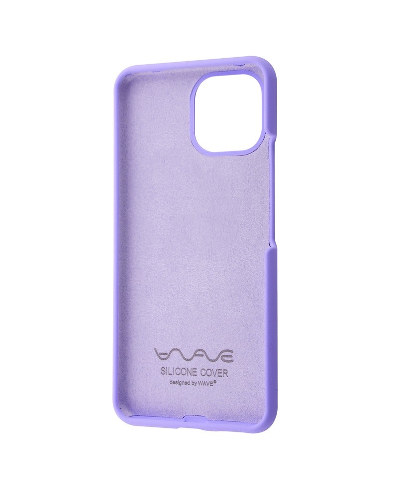 WAVE Full Silicone для Xiaomi Mi 11 Lite/11 Lite 5G (light purple)-1
