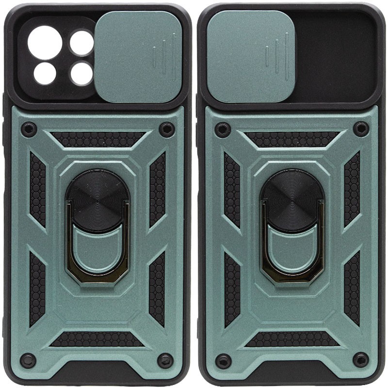 Накладка Camshield Serge Ring для Xiaomi Mi 11 Lite зелена-0