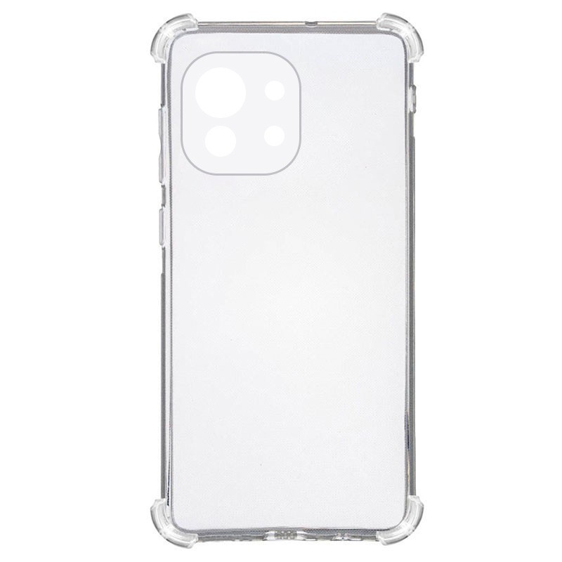 Накладка GETMAN Ease logo WXD для Xiaomi Mi 11 прозорий силікон-0