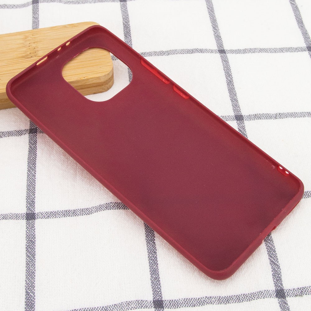 Накладка Candy для Xiaomi Mi 11 Lite Марсала-1