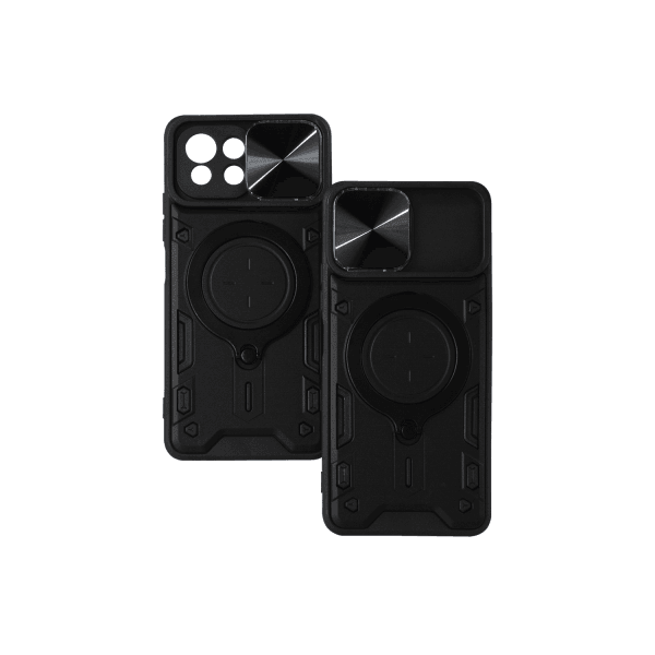Накладка Protective Stand Case для Xiaomi Mi 11 Lite  (Black)-0