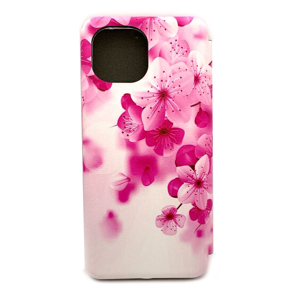 Книжка Premium Print для Xiaomi Mi 11 Lite Сакура-1