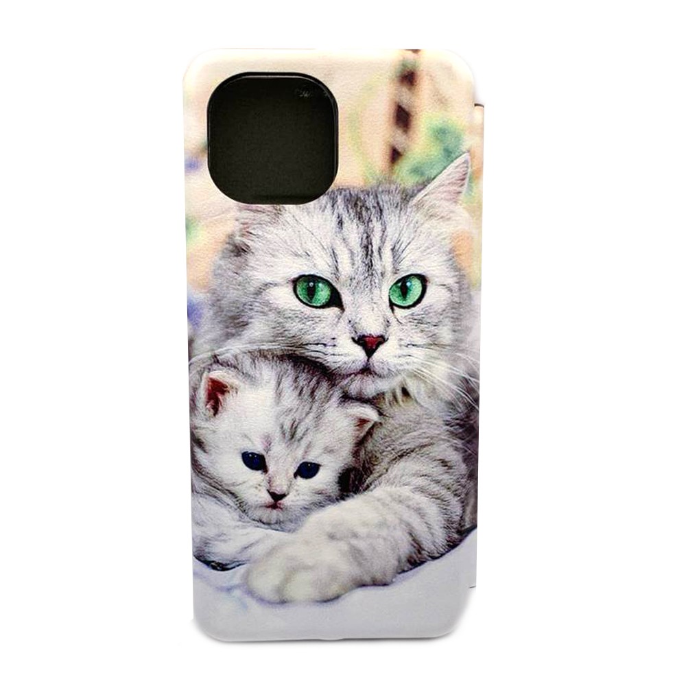 Книжка Premium Print для Xiaomi Mi 11 Lite  Котики-1
