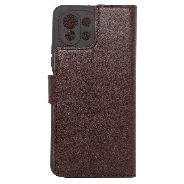 Книжка MAVIS Bring Joy для Xiaomi Mi 11 Lite Marsala-1