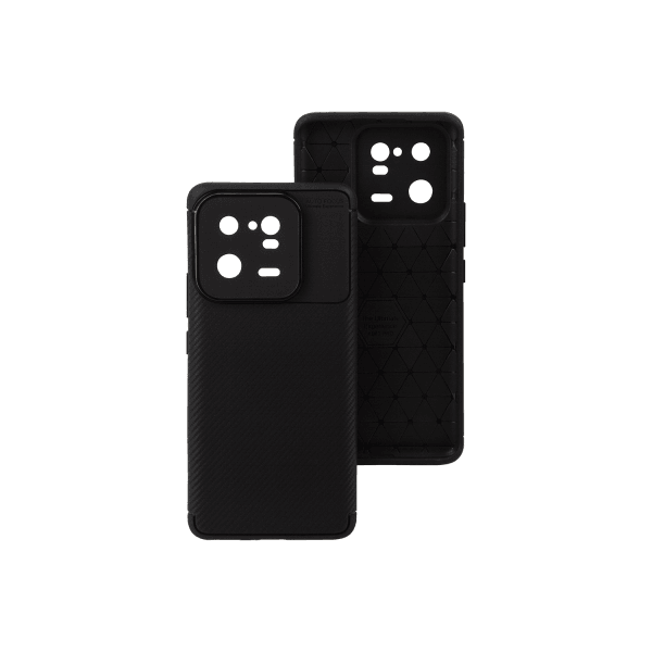 Накладка Ultimate Experience Carbon для Xiaomi Mi 13 Pro чорна-0