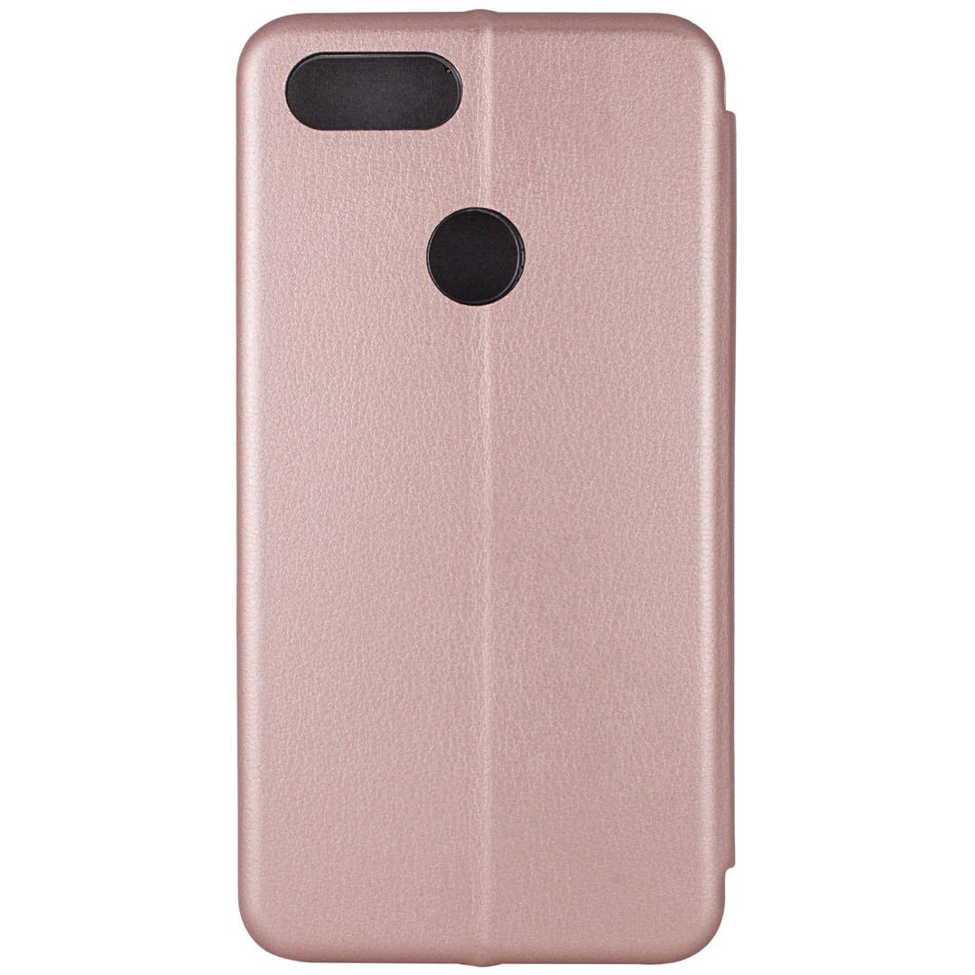 Книжка Premium для Xiaomi Mi8 Lite  рожеве золото-1