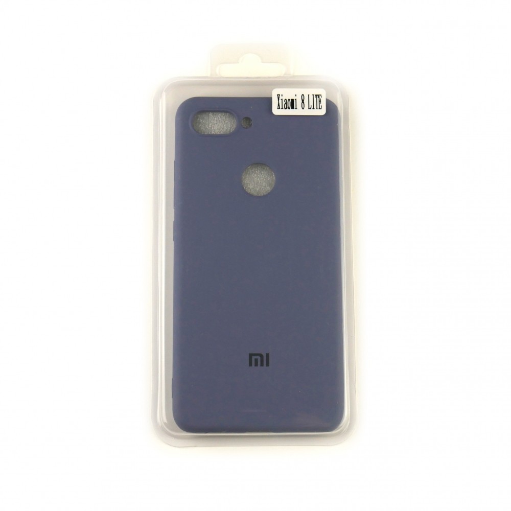 Silicone Case Full Cover для Xiaomi Mi8 Lite Jeans-0