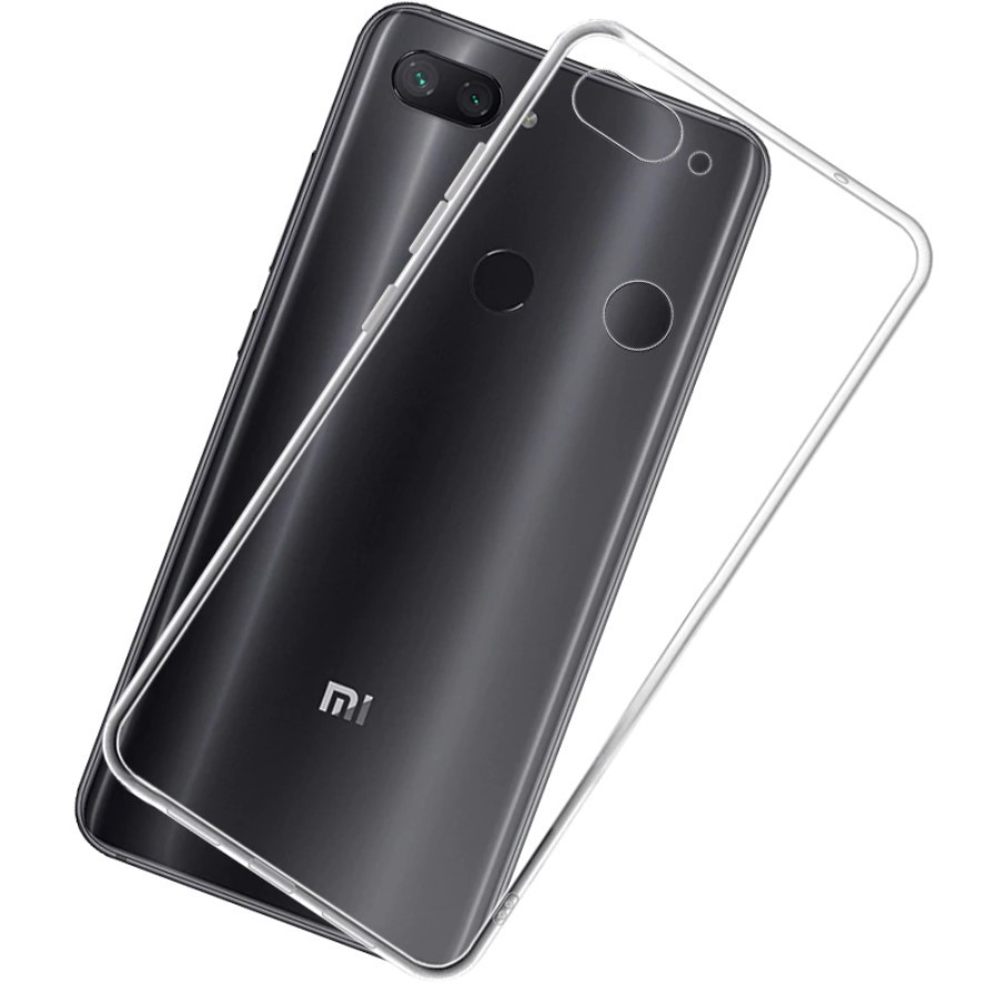 Накладка Premium для Xiaomi Mi 8 Lite  прозорий силікон-0