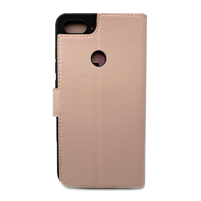 Книжка Bring Joy для Xiaomi Mi 8 Lite пудрова-1