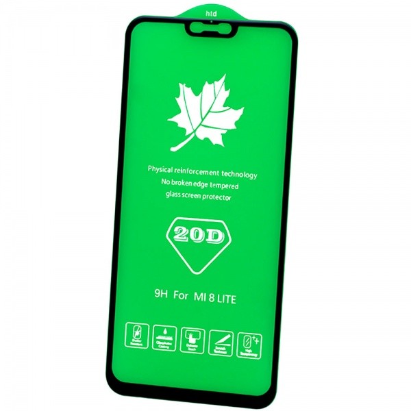 Захисне скло DK Full Glue 20D для Xiaomi Mi 8 Lite-0