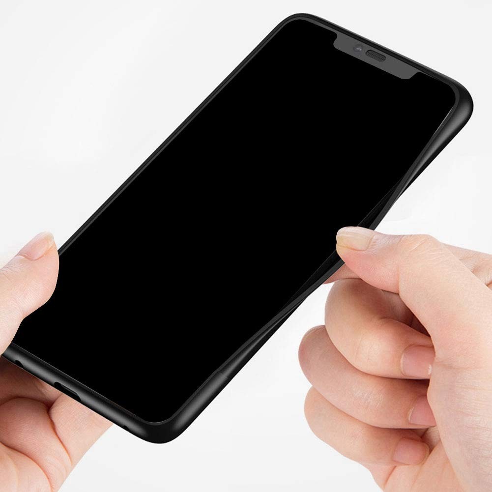 Накладка Luxury Marble для Xiaomi Mi 9 Pro чорна-1