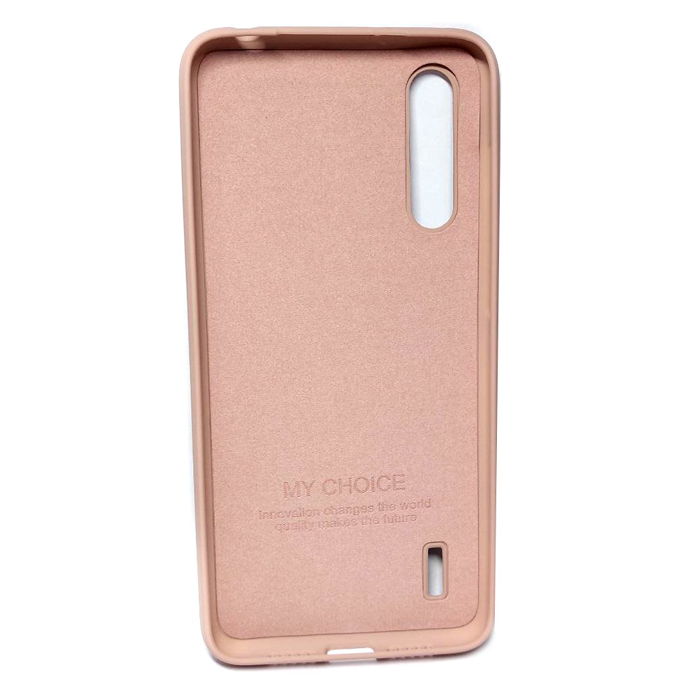 HQ Silicone Case для Xiaomi Mi A3 Lite / CC9/ Mi 9 Lite пудрова-1