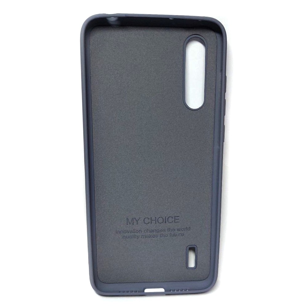HQ Silicone Case для Xiaomi Mi A3 Lite / CC9/ Mi 9 Lite сіра-1