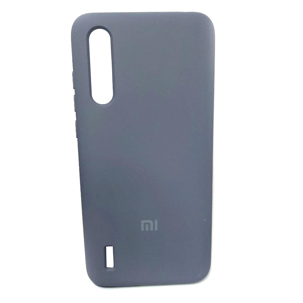 HQ Silicone Case для Xiaomi Mi A3 Lite / CC9/ Mi 9 Lite сіра-0