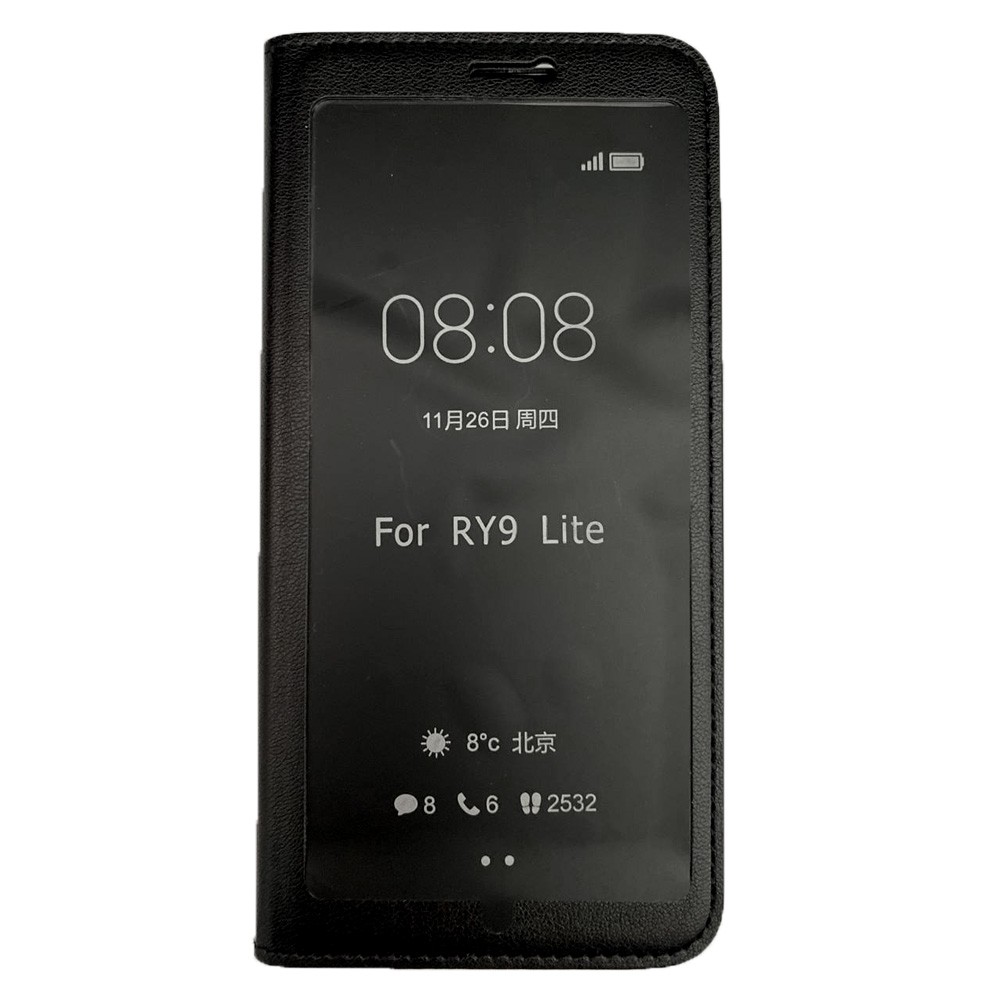 Книжка Slim open для Honor 9 Lite чорна-0
