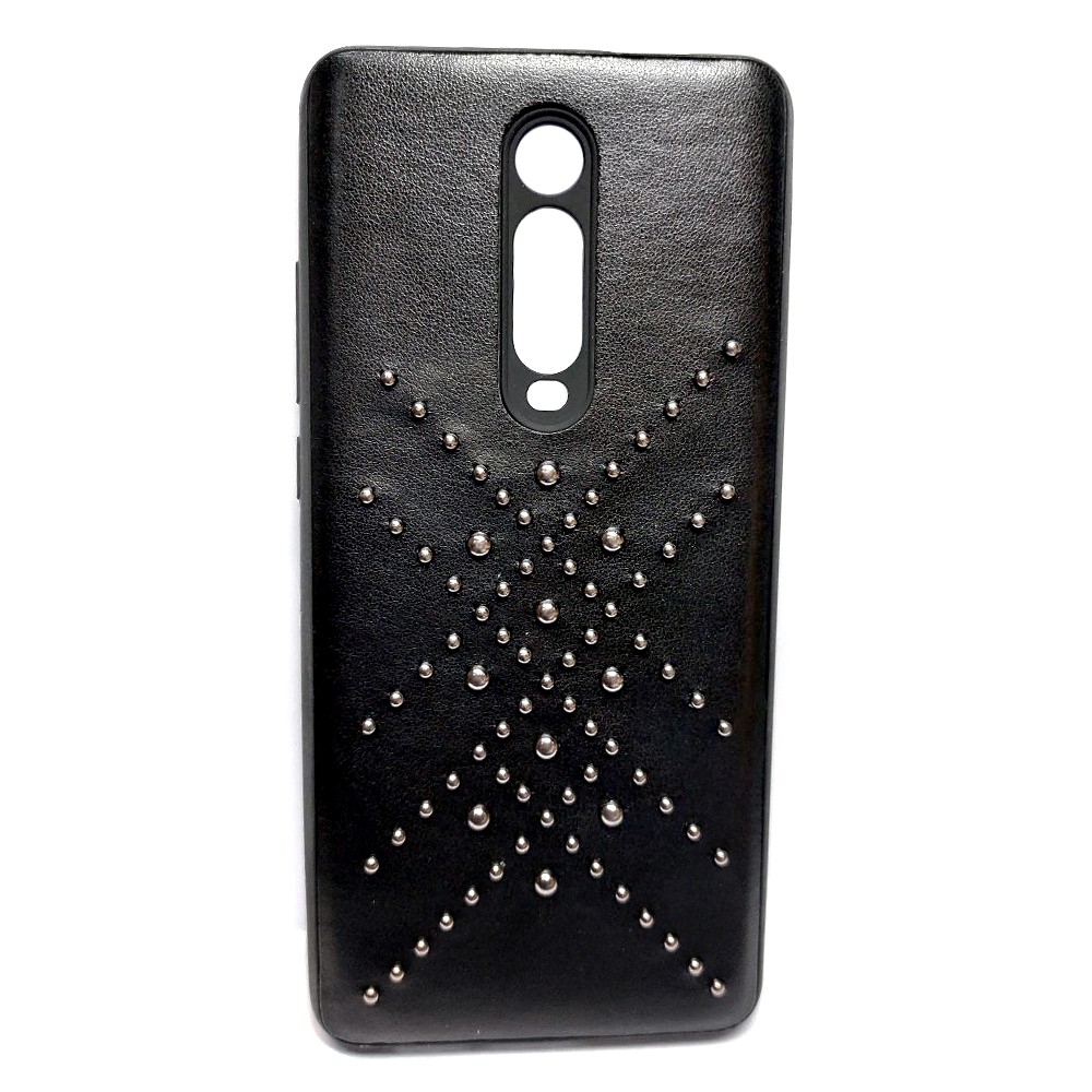 Накладка Leather Brynn для Xiaomi Mi 9T/Mi 9T Pro чорна-0