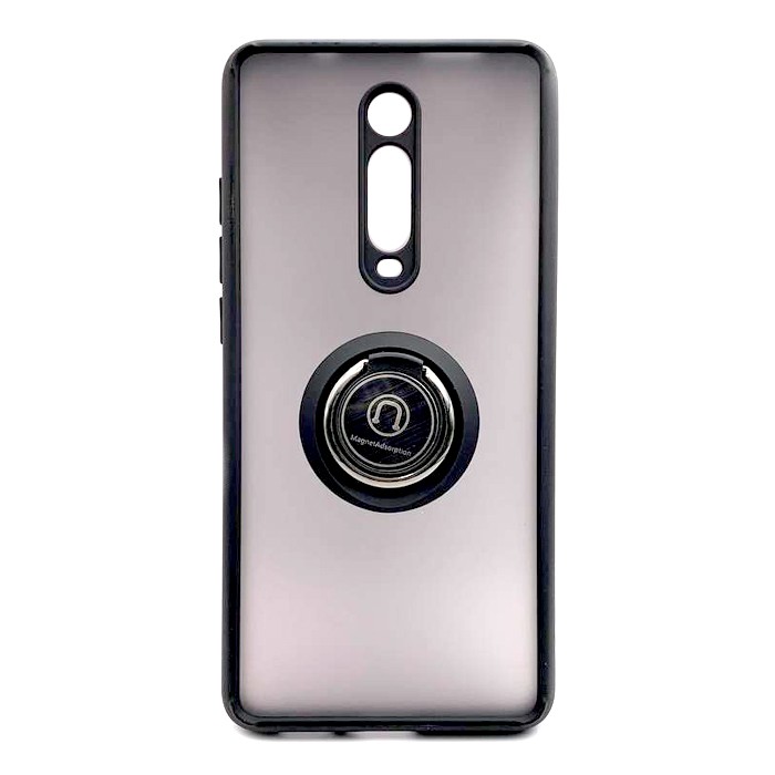 Накладка Totu Gingle Ring для Xiaomi Mi 9T/Mi 9T Pro чорна-0
