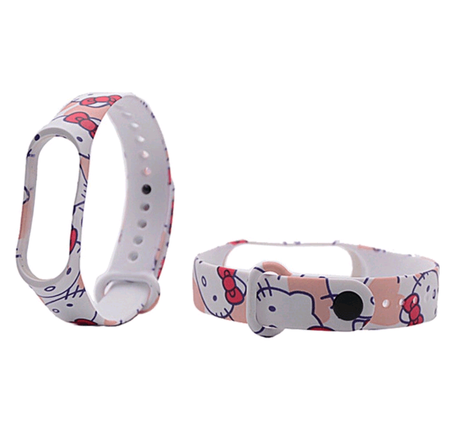 Ремінець для Mi Band 3/4 (Kitty)-0