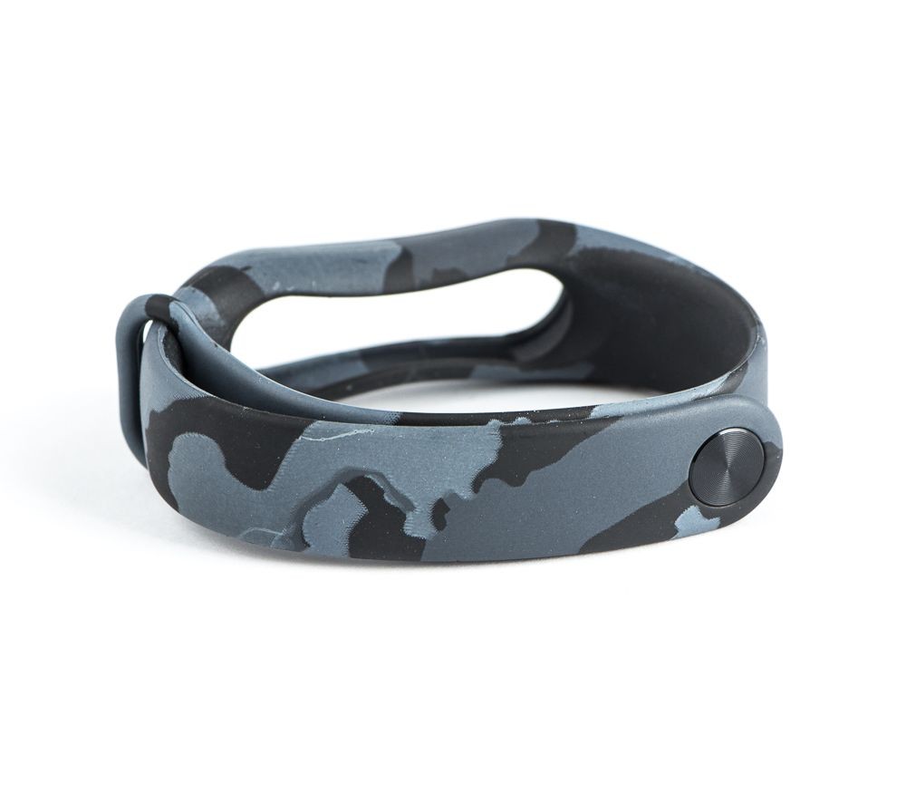 Ремешок Mi Band 2 Рисунок (Камуфляж, Серый)-1