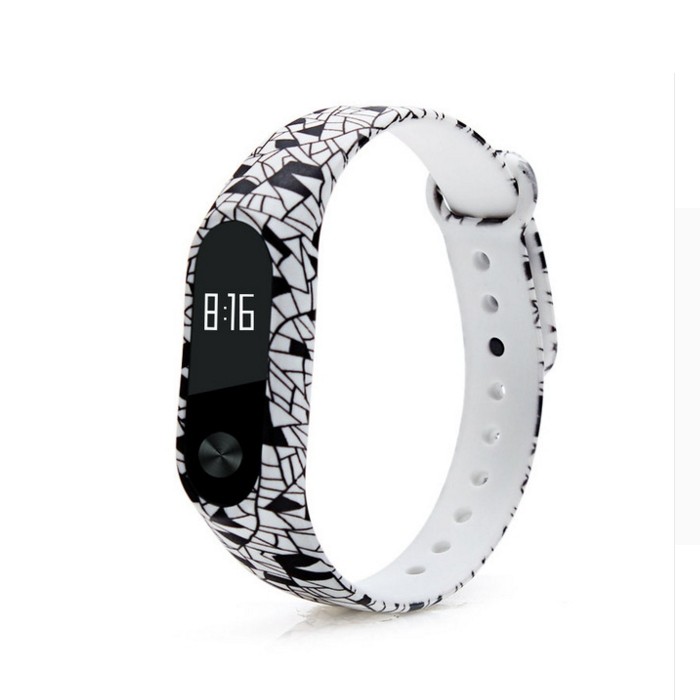 Ремінець для  Mi Band 3/Mi Band 4 "Трикутники"-0