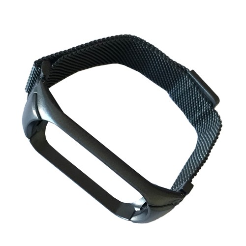 Ремінець Milanese Loop для Mi Band 5/Mi Band 6 (Gray)-0