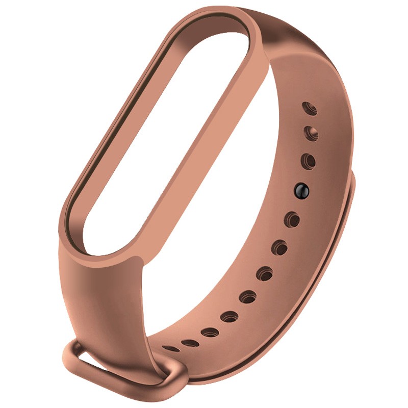 Ремінець Silicone для Xiaomi Mi Band 5/6 (Brown)-0