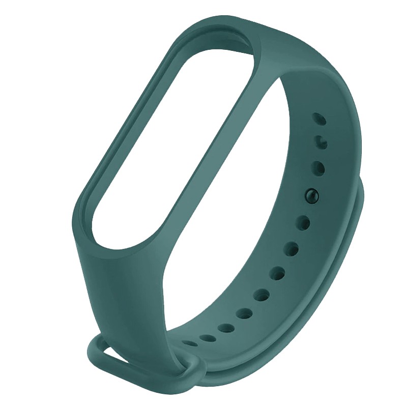 Ремінець Silicone для Xiaomi Mi Band 5 (Pine Green)-0