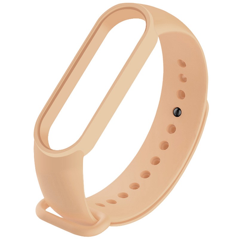 Ремінець Silicone для Xiaomi Mi Band 5/6/7 (Light Flamingo)-0