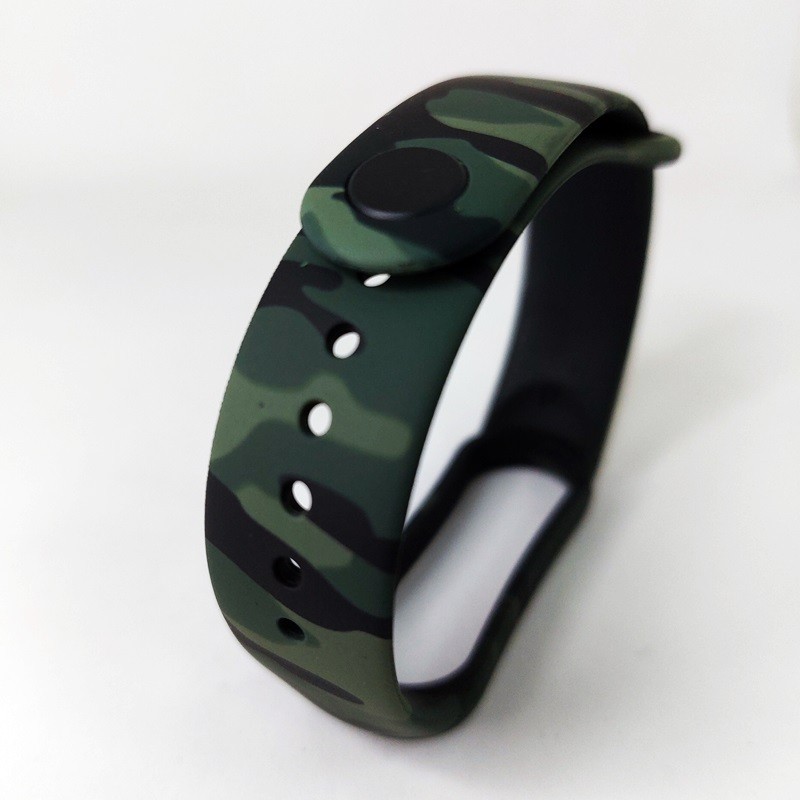 Ремінець для Mi Band 5/6 (Камуфляж, Дубок)-0